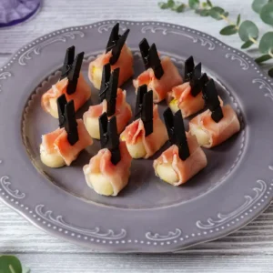 Jamon Canapé mit Birne